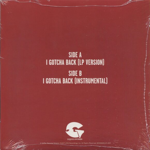 GZA - I Gotcha' Back Single 45 rpm 7" Inch Vinyl Record Wu Tang Clan Sealed New - Picture 3 of 5